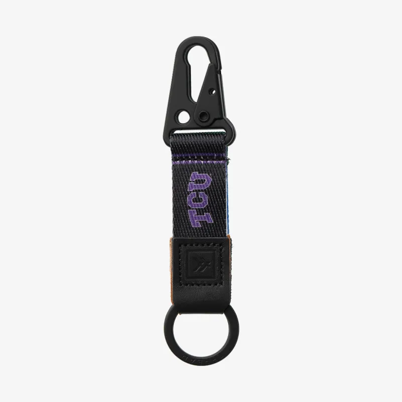 TCU Black - Keychain Clip sold by Thread Wallets