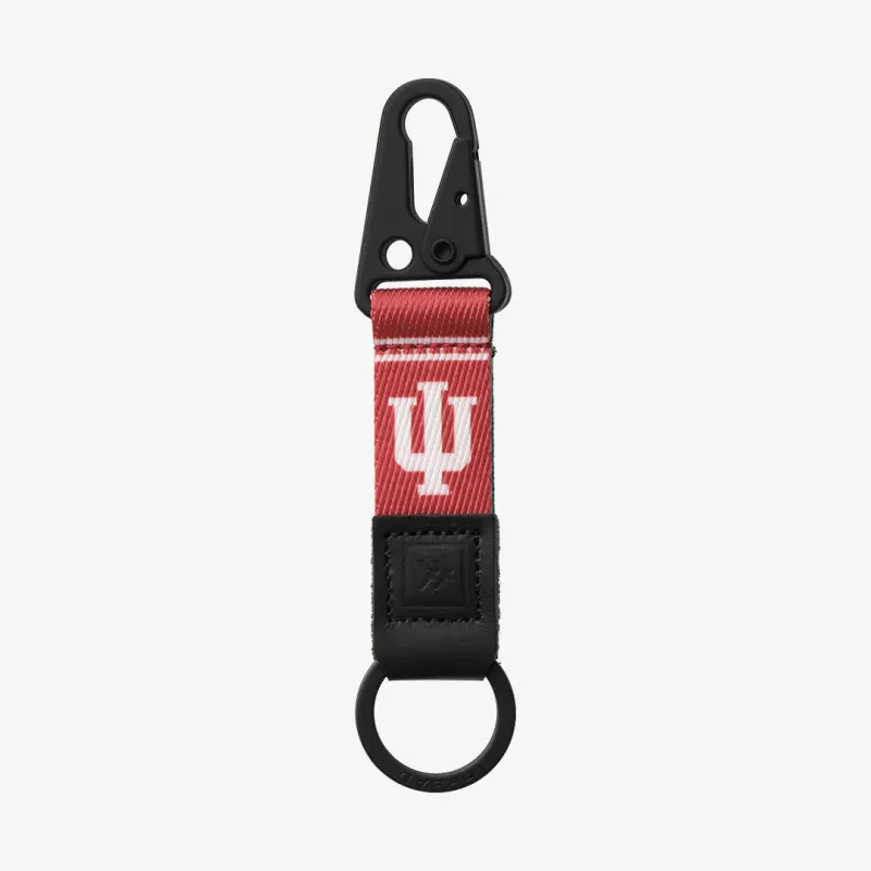 Indiana University Red - Keychain Clip sold by Thread Wallets