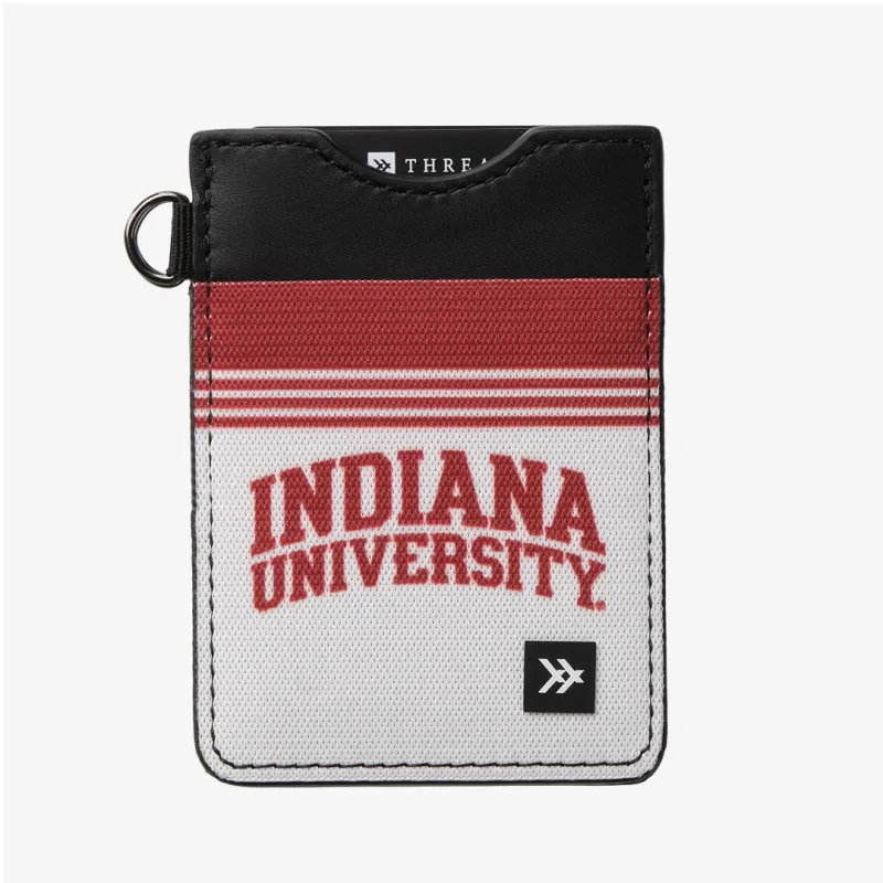 Indiana University White - Vertical Wallet sold by Thread Wallets