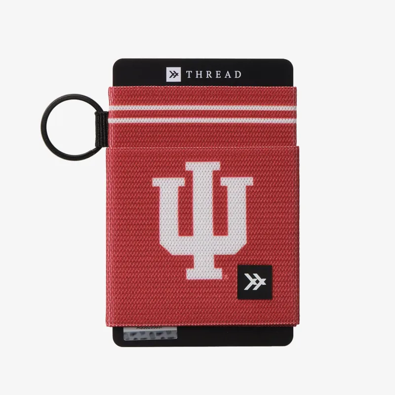 Indiana University Red - Elastic Wallet sold by Thread Wallets