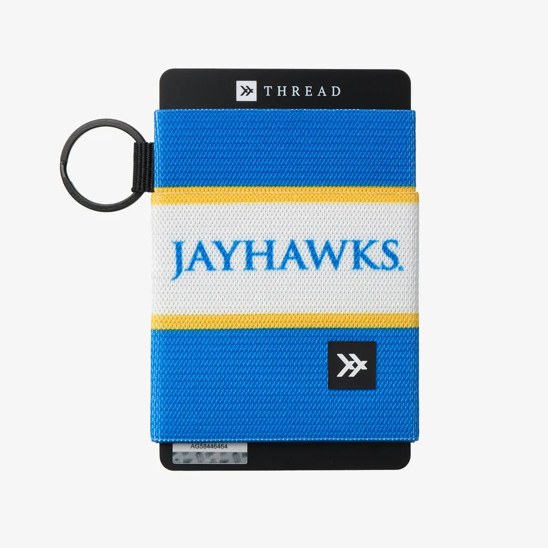 Kansas Jayhawks - Elastic Wallet sold by Thread Wallets