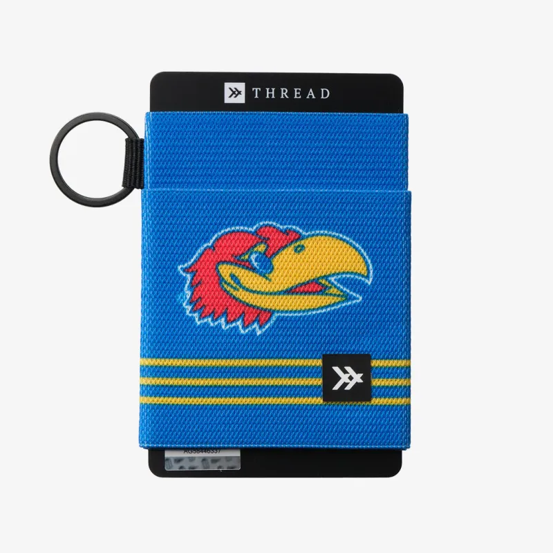 Kansas Stripe - Elastic Wallet sold by Thread Wallets