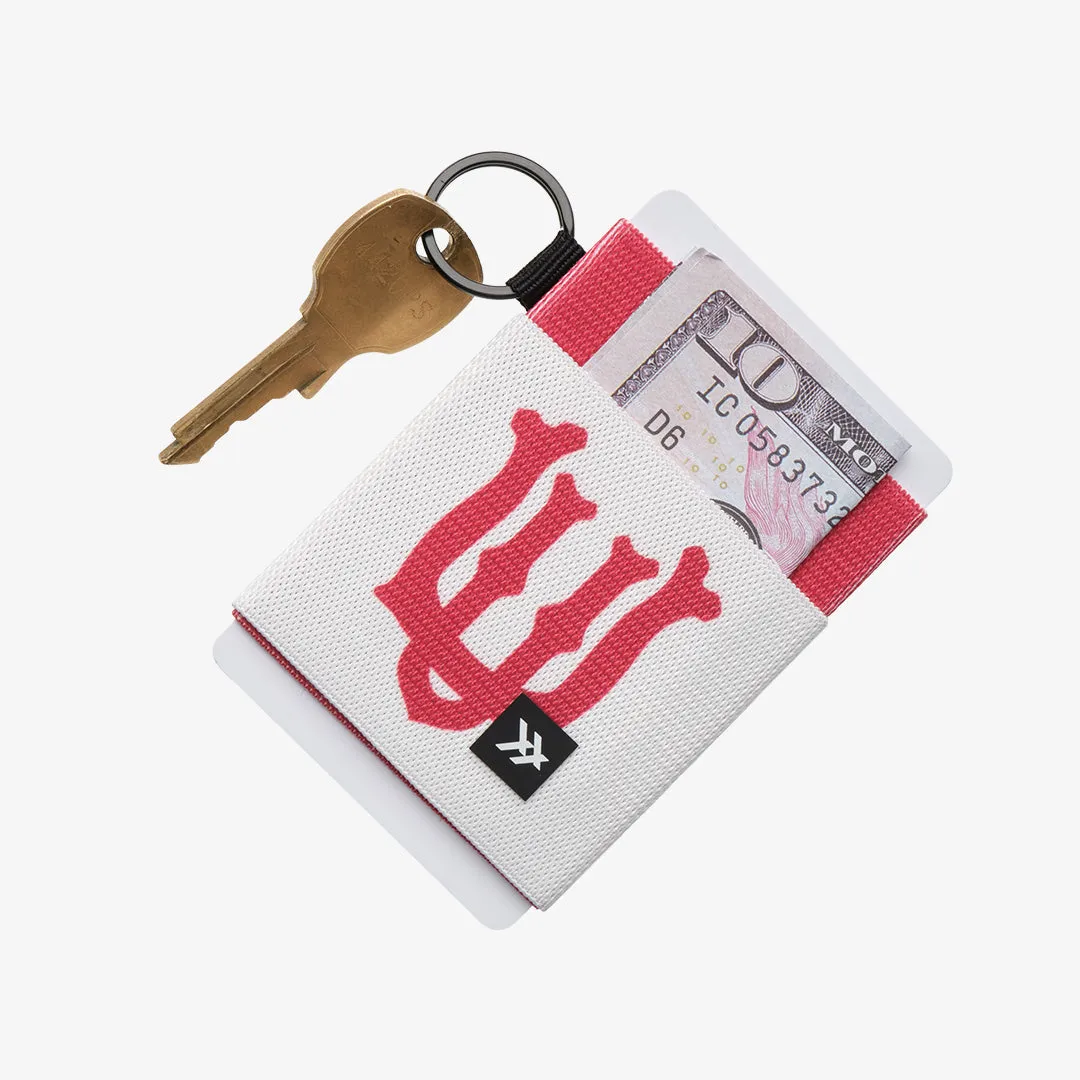 UofU Interlocking White - Elastic Wallet sold by Thread Wallets product image thumbnail 2