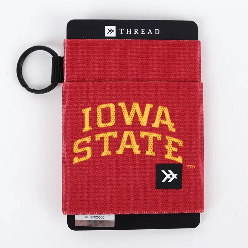 Iowa Stripes - Elastic Wallet sold by Thread Wallets