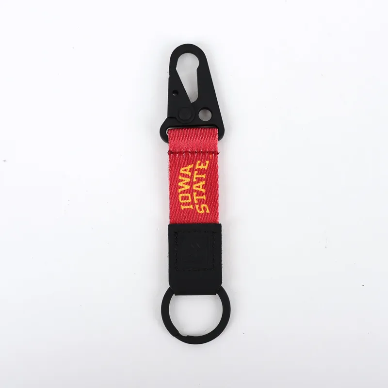 Iowa State Stripes - Keychain Clip sold by Thread Wallets