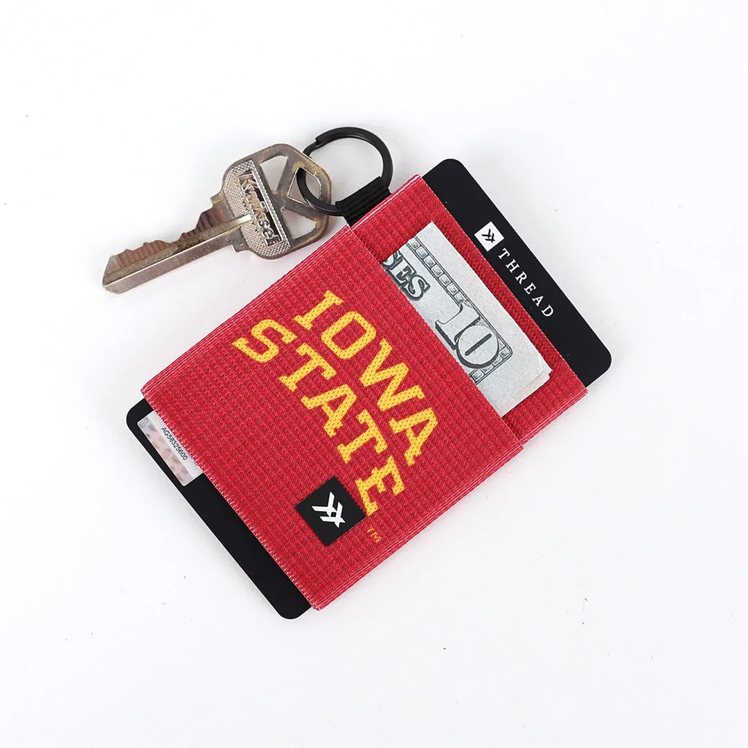 Iowa State Stripes - Elastic Wallet sold by Thread Wallets product image thumbnail 2