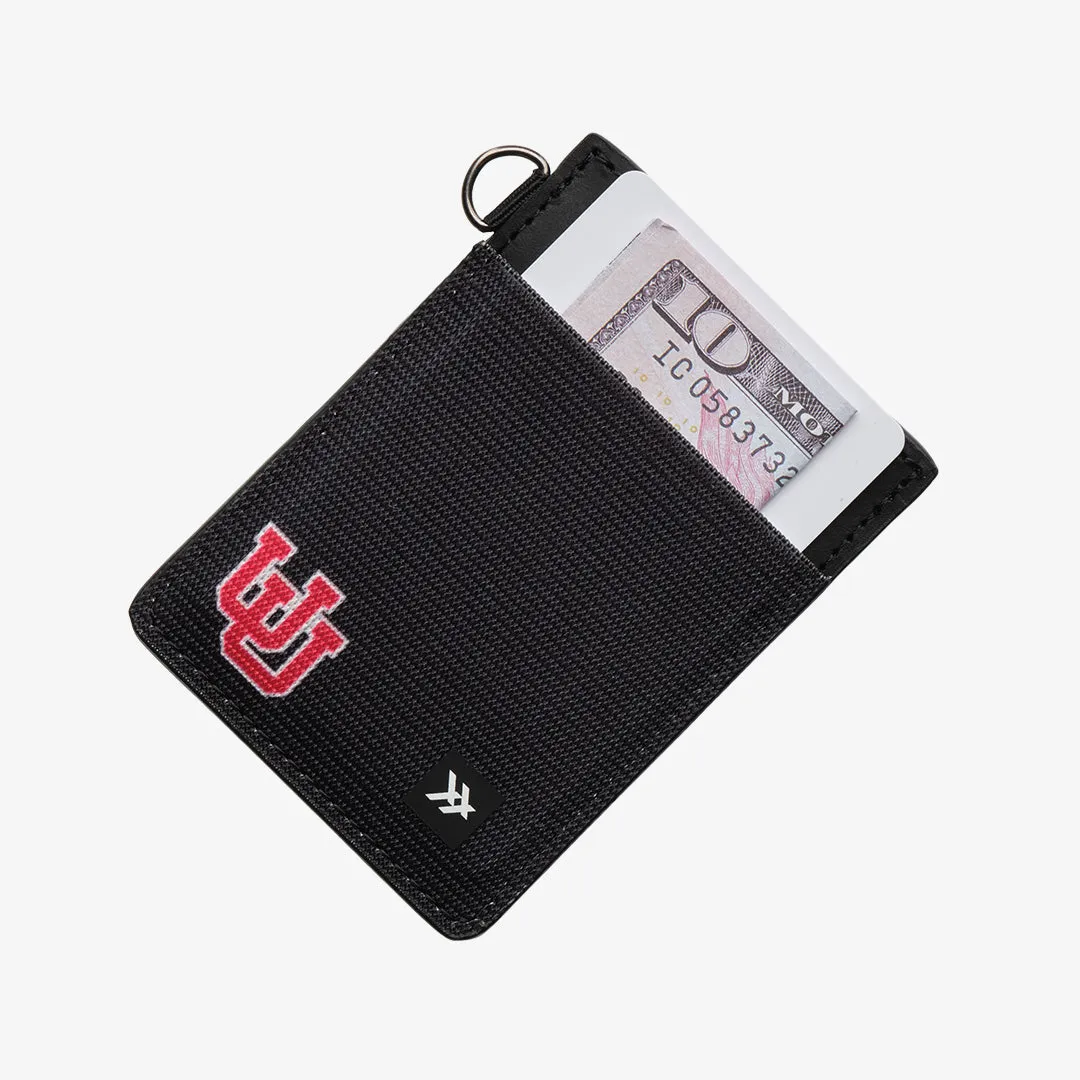 UofU Interlocking Black - Vertical Leather Wallet sold by Thread Wallets product image thumbnail 2