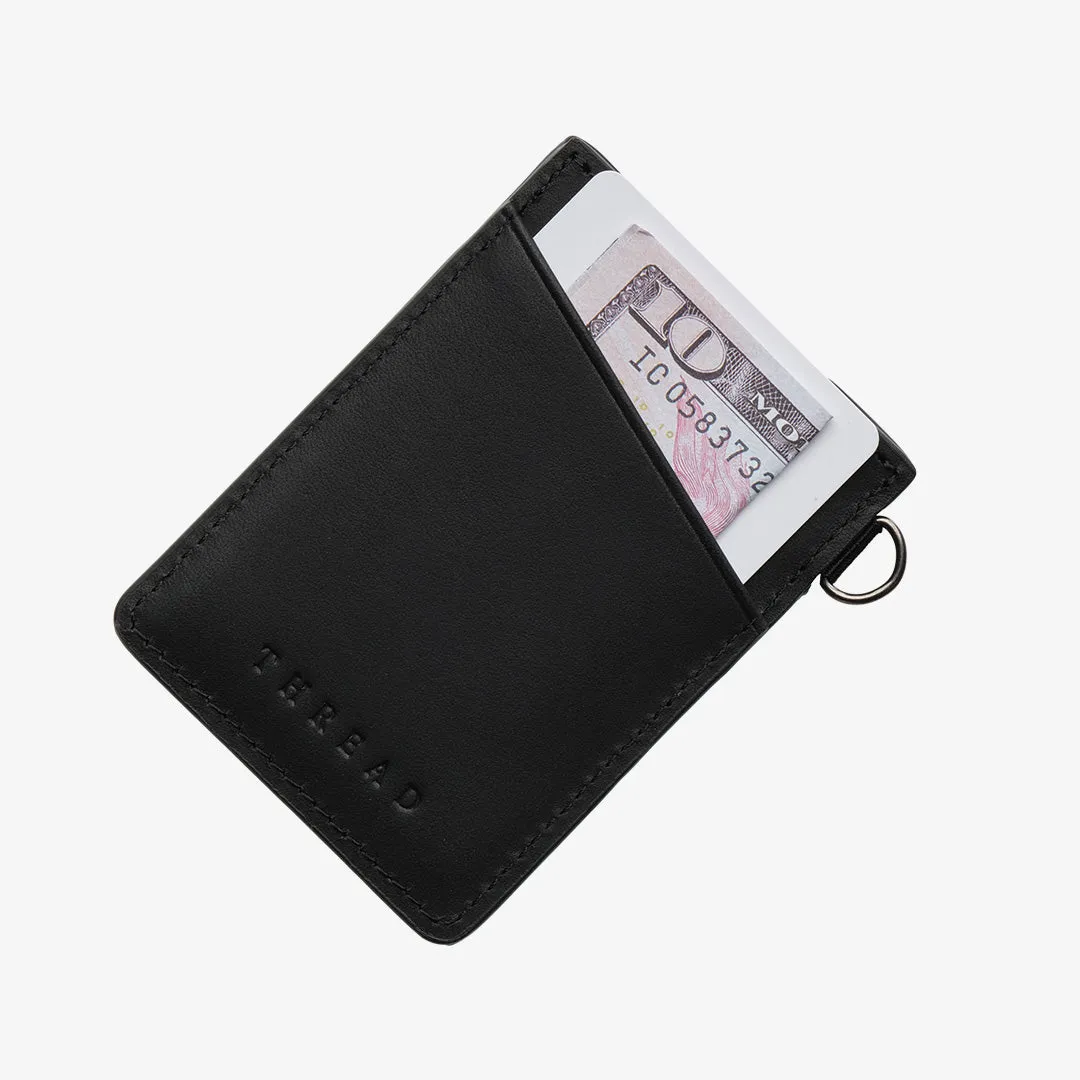 UofU Interlocking Black - Vertical Leather Wallet sold by Thread Wallets product image thumbnail 3