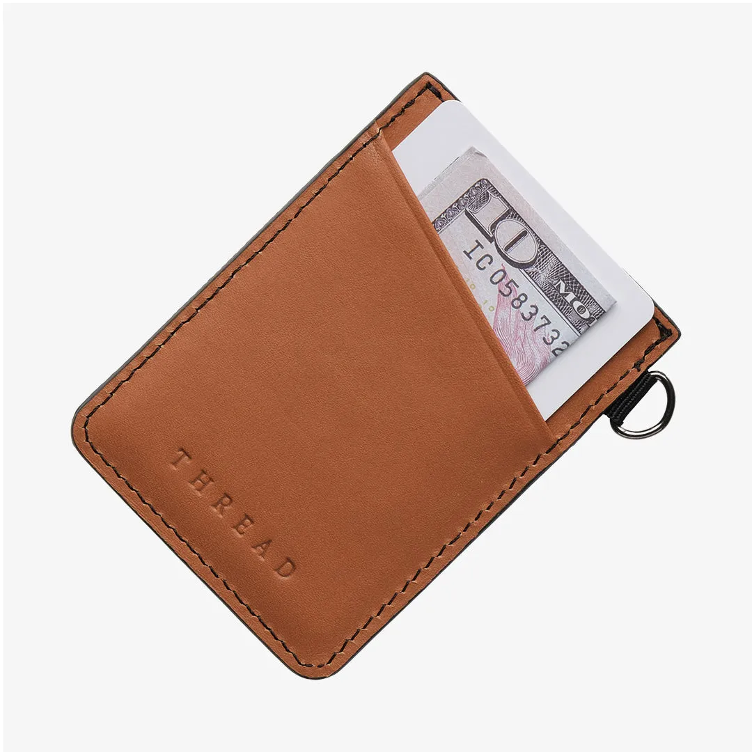 University of Miami Green - Vertical Leather Wallet sold by Thread Wallets product image thumbnail 3