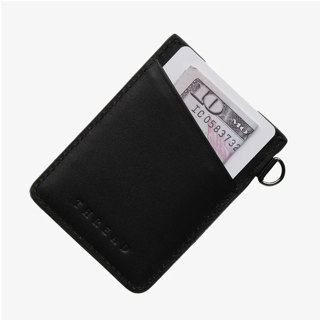 Indiana University White - Vertical Leather Wallet sold by Thread Wallets product image thumbnail 3