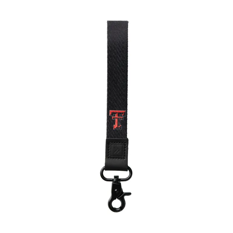 Texas Tech Black - Wristlet Keychain sold by Thread Wallets