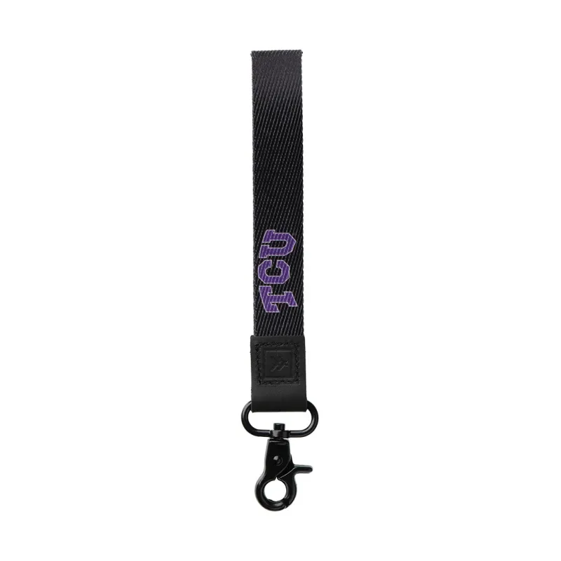 TCU Black - Wristlet Keychain sold by Thread Wallets