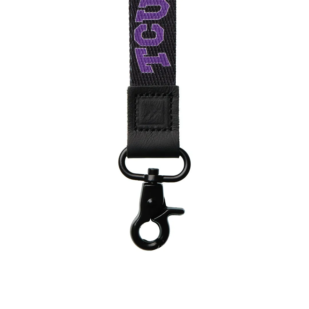 TCU Black - Wristlet Keychain sold by Thread Wallets product image thumbnail 2