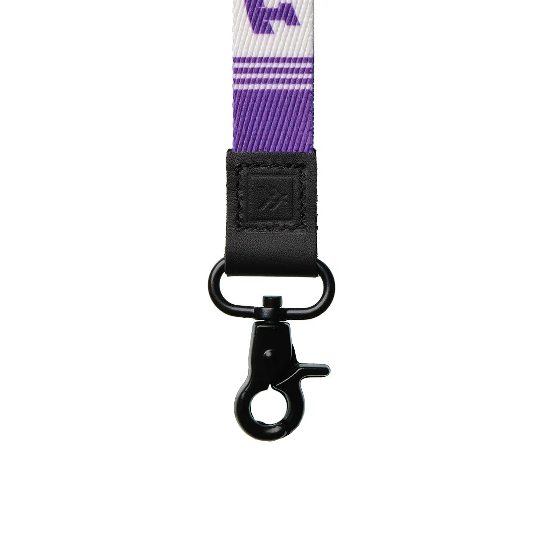 TCU White - Wristlet Keychain sold by Thread Wallets product image thumbnail 2