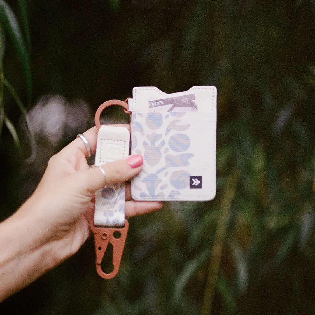 Mystic Mauve Waves - Vertical Leather Wallet sold by Thread Wallets product image thumbnail 4