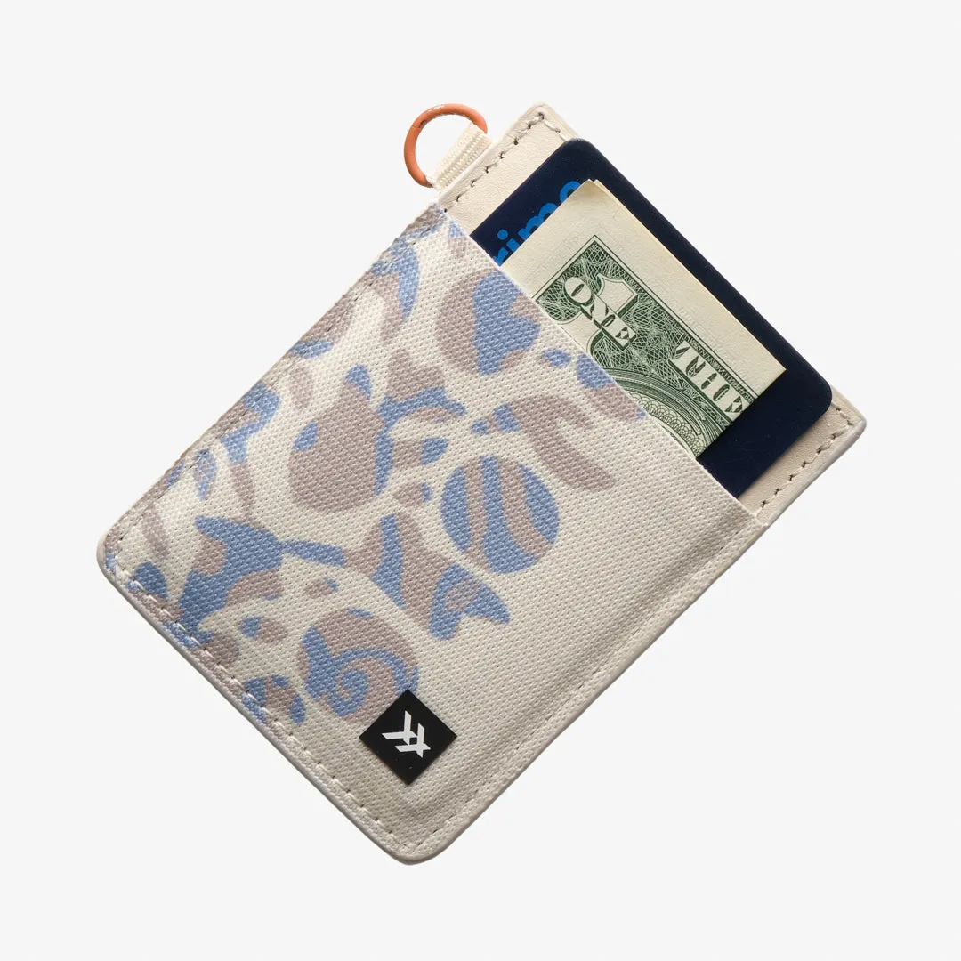 Mystic Mauve Waves - Vertical Leather Wallet sold by Thread Wallets product image thumbnail 3