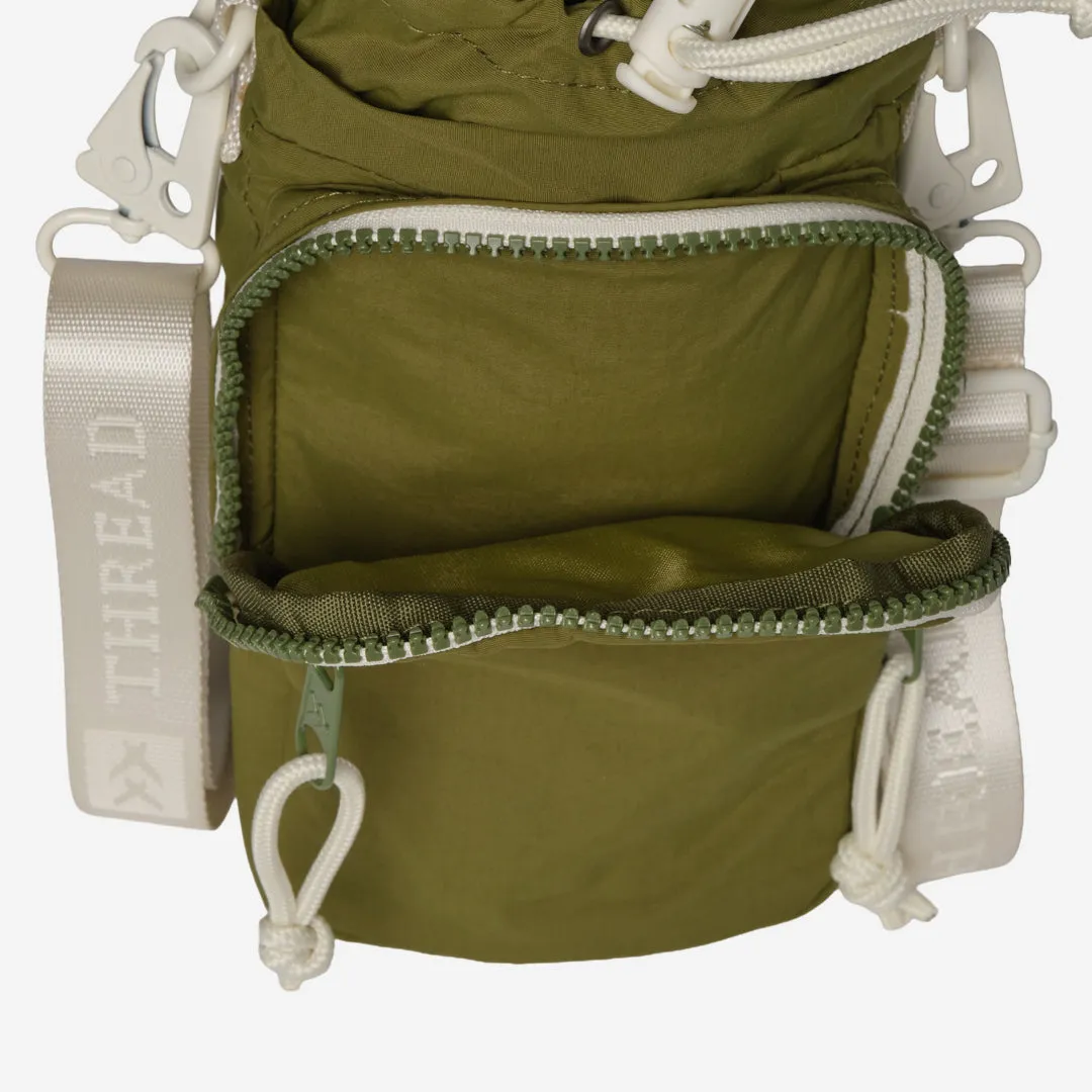 Olive - Water Bottle Sling Bag sold by Thread Wallets product image thumbnail 4