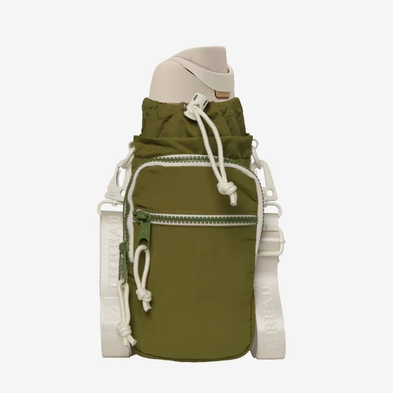 Olive - Water Bottle Sling Bag sold by Thread Wallets