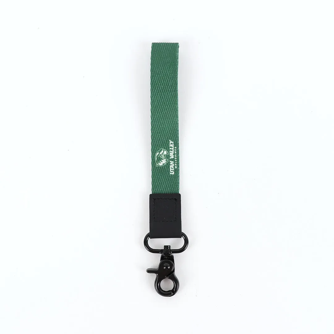 UVU Green - Wristlet Keychain sold by Thread Wallets