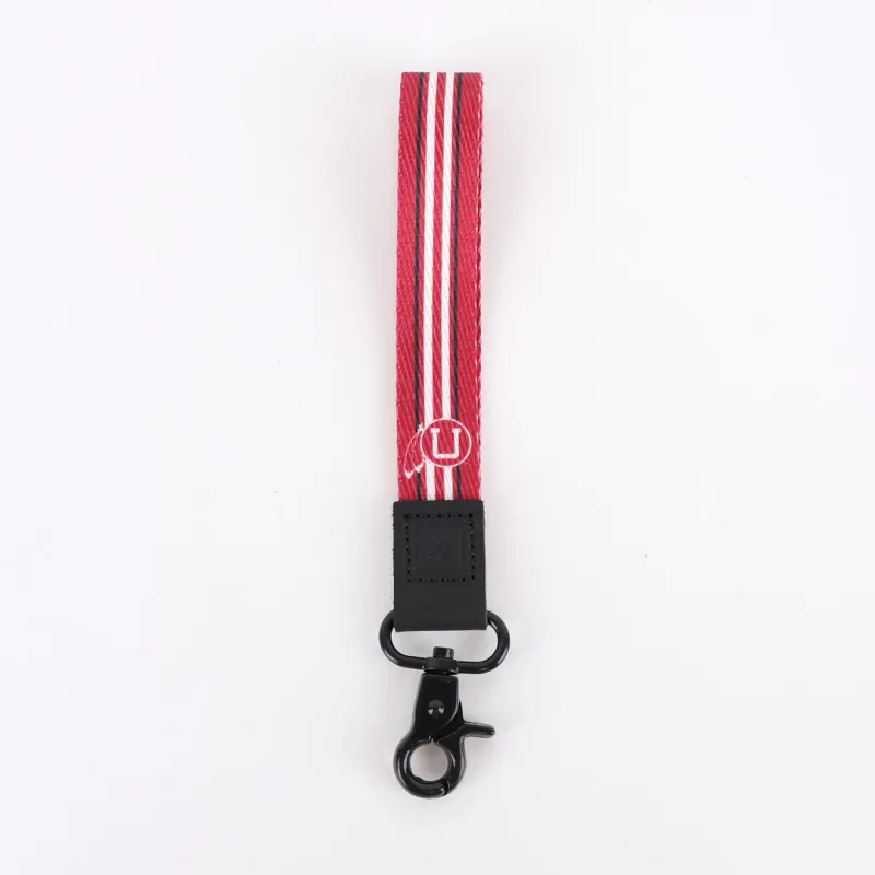 UofU Feather Red - Wristlet Keychain sold by Thread Wallets