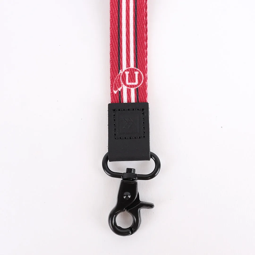 UofU Feather Red - Wristlet Keychain sold by Thread Wallets product image thumbnail 2