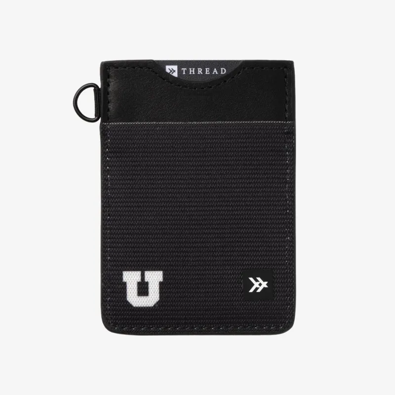 UofU Black - Vertical Leather Wallet sold by Thread Wallets
