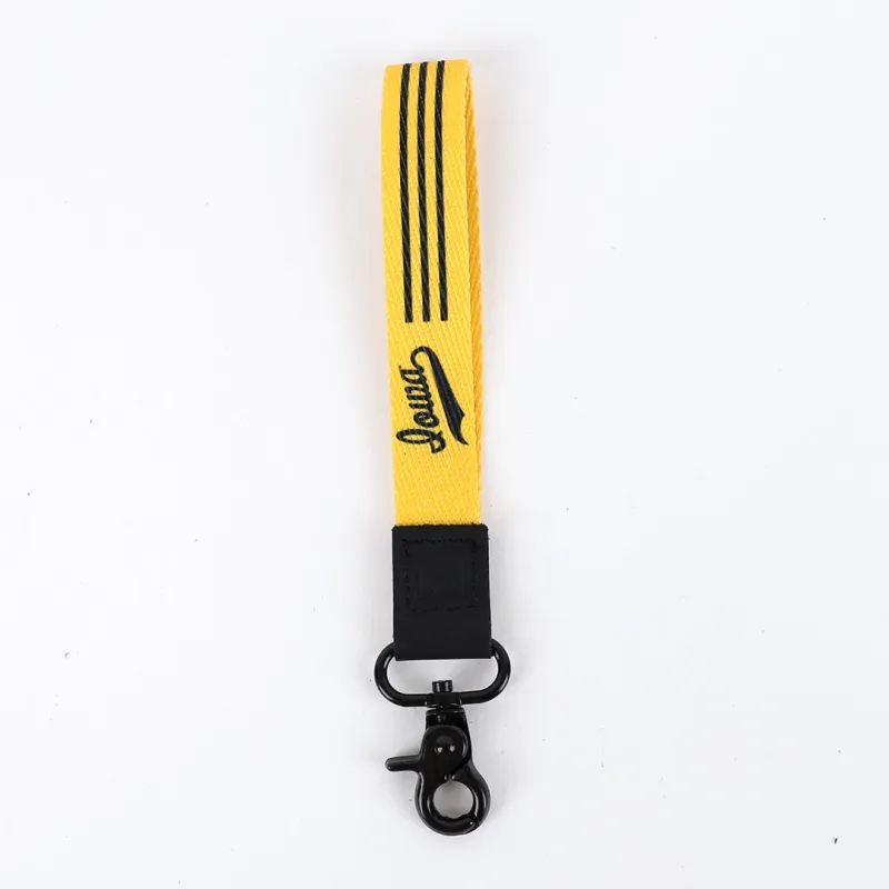 University of Iowa Yellow - Wristlet Keychain sold by Thread Wallets