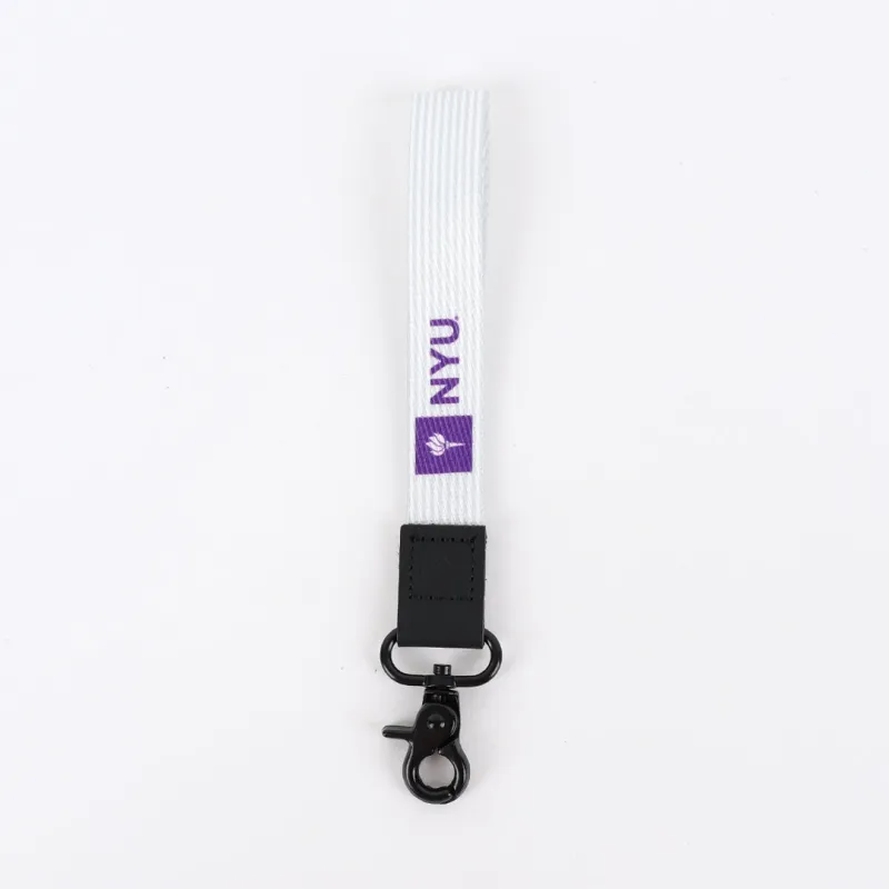 NYU Stripes - Wristlet Keychain sold by Thread Wallets