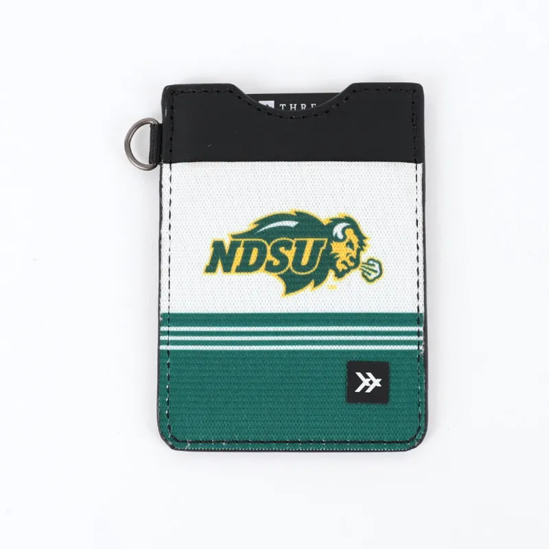 North Dakota NDSU - Vertical Leather Wallet sold by Thread Wallets