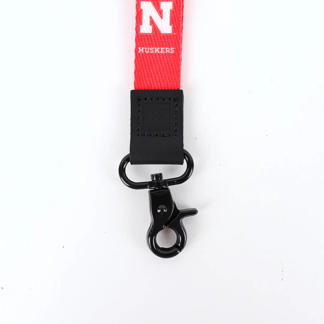 Nebraska N - Wristlet Keychain sold by Thread Wallets product image thumbnail 2