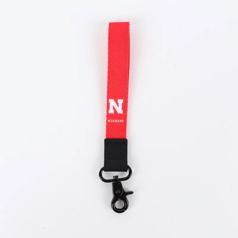 Nebraska N - Wristlet Keychain sold by Thread Wallets