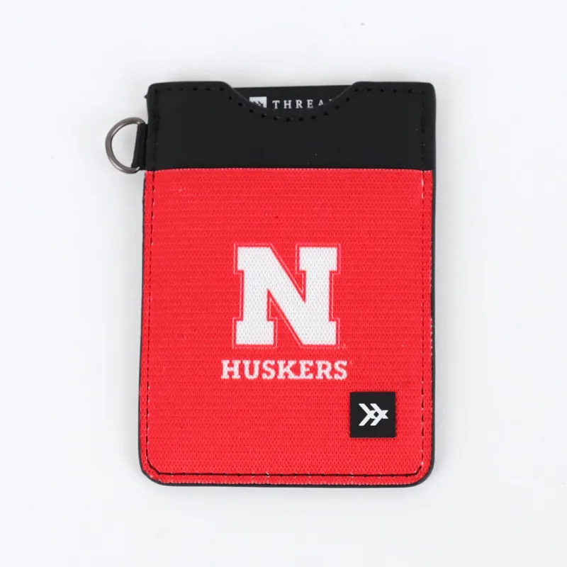 Nebraska N - Vertical Leather Wallet sold by Thread Wallets