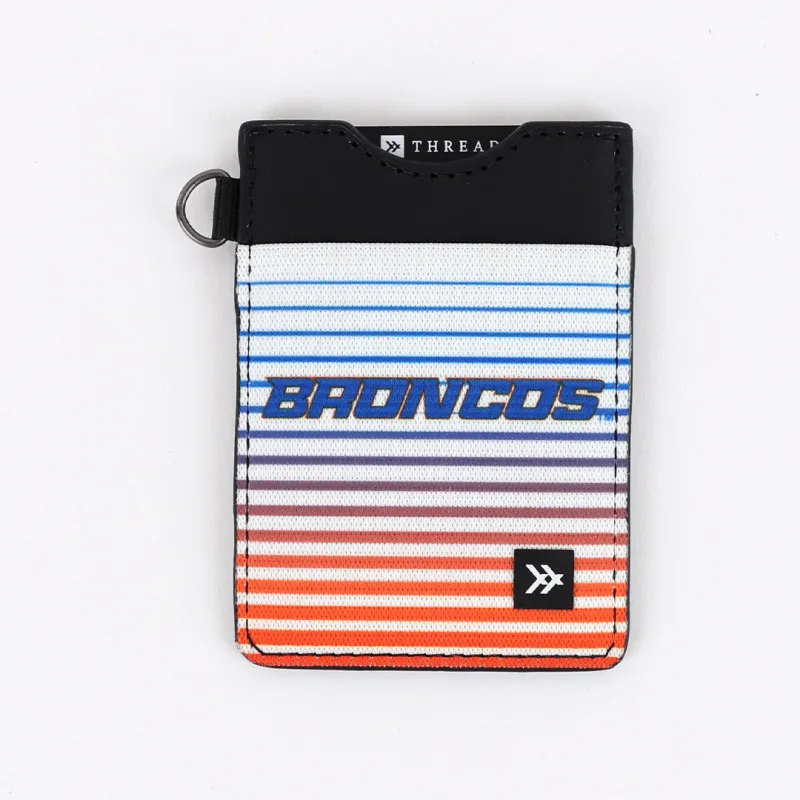 Boise Stripes - Vertical Leather Wallet sold by Thread Wallets