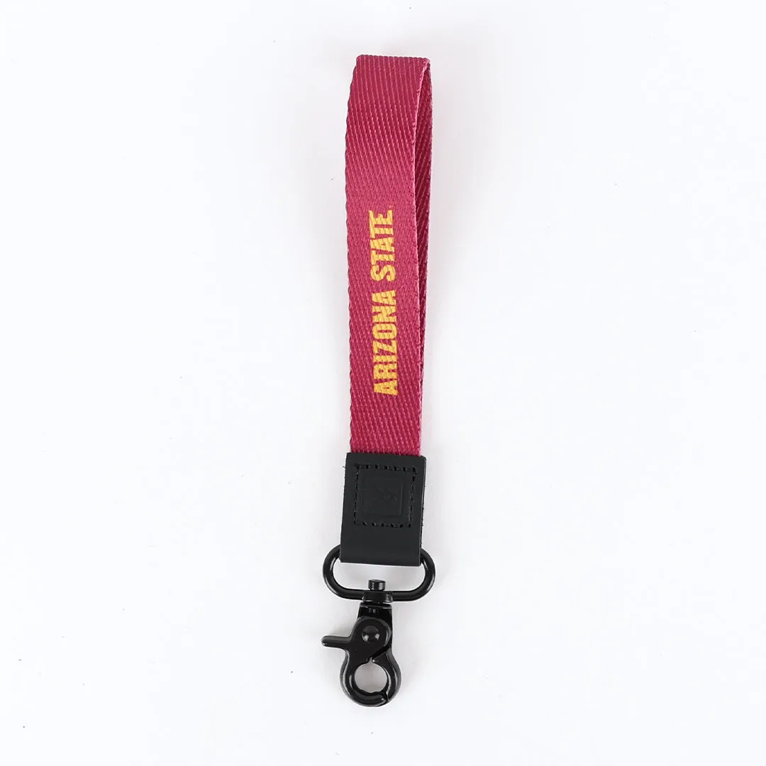 ASU Solid - Wristlet Keychain sold by Thread Wallets