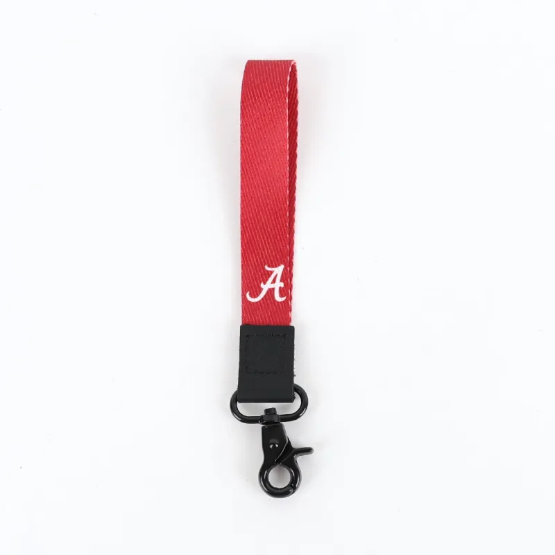 Alabama Crimson Solid - Wristlet Keychain sold by Thread Wallets