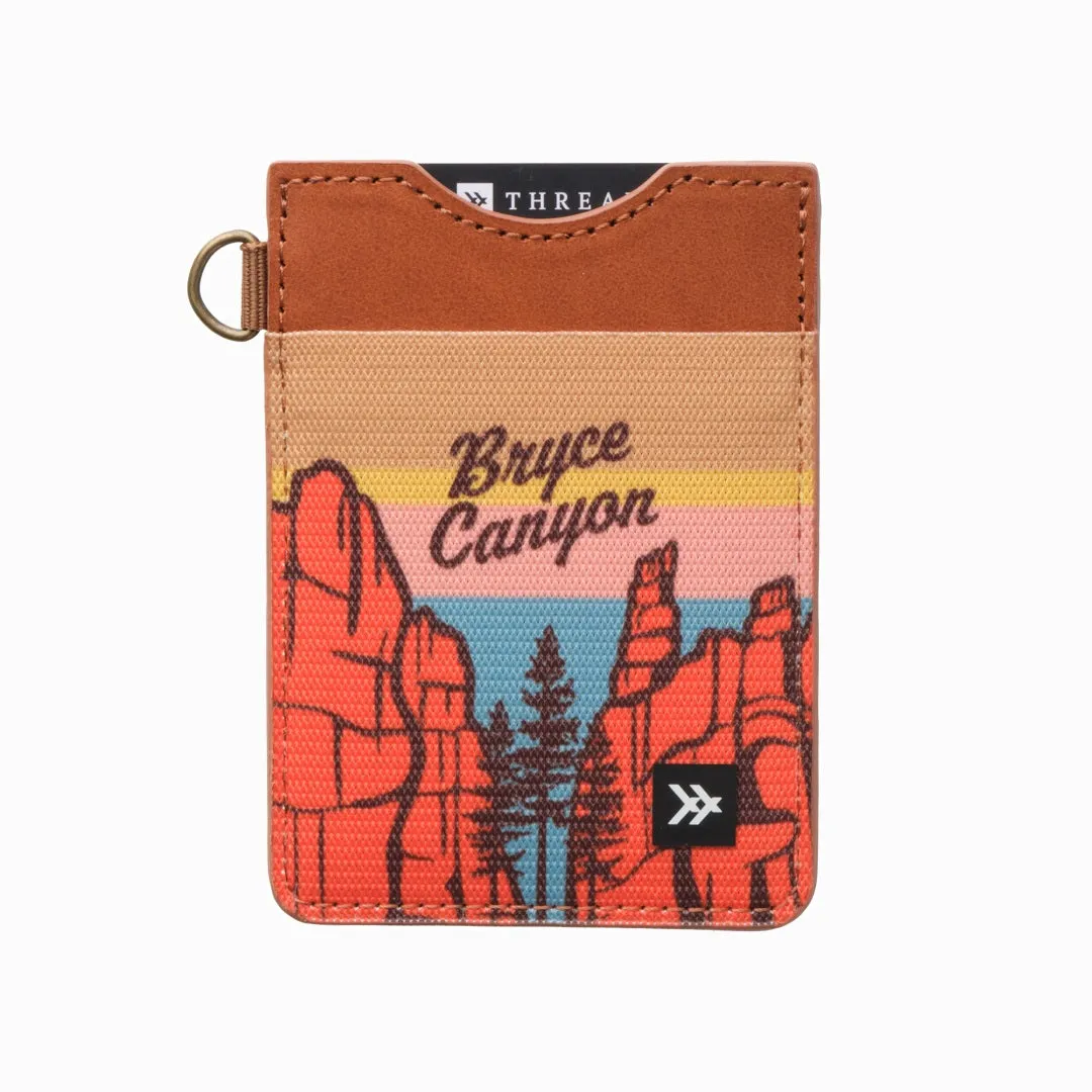 Bryce Canyon - Vertical Leather Wallet sold by Thread Wallets