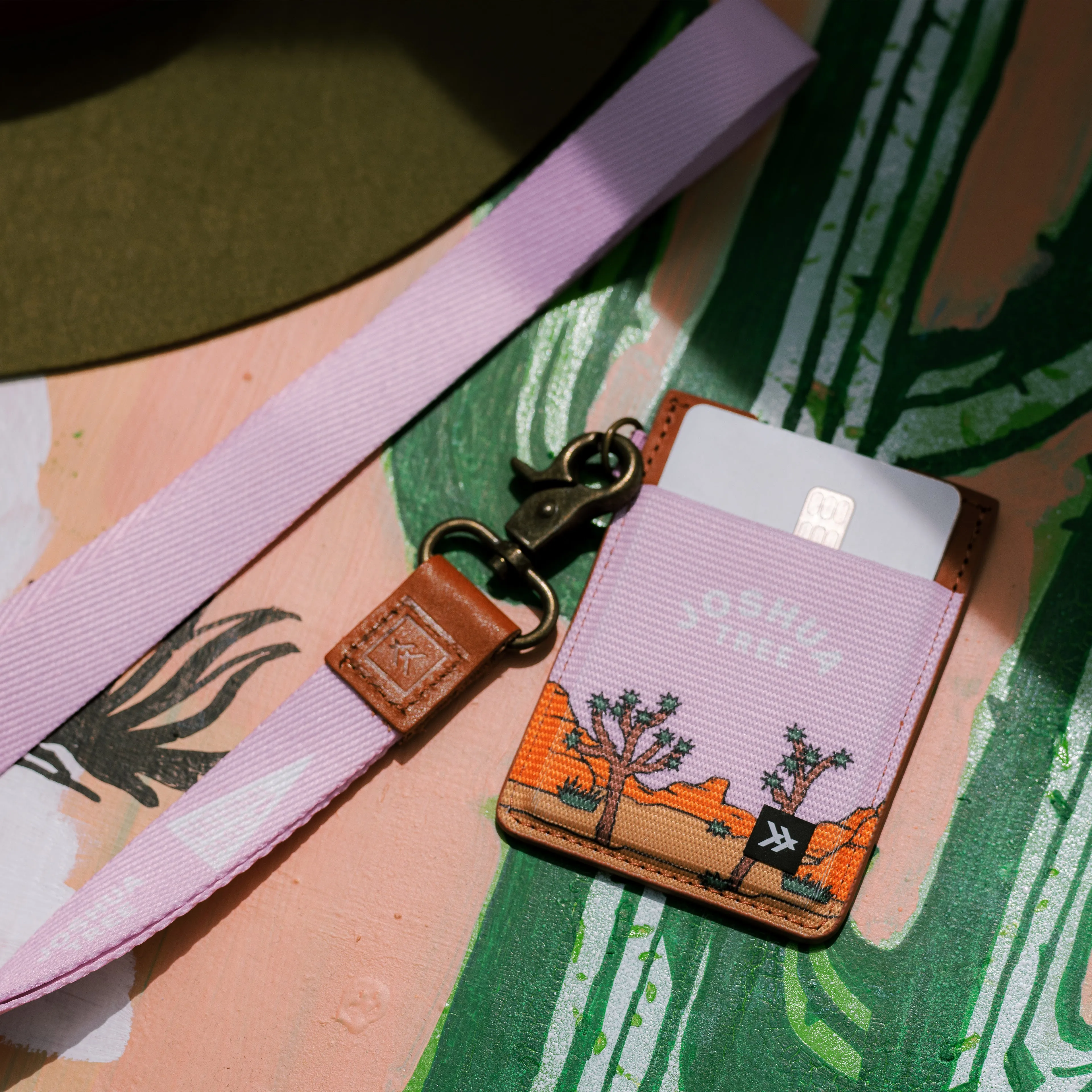 Joshua Tree - Vertical Leather Wallet sold by Thread Wallets product image thumbnail 5