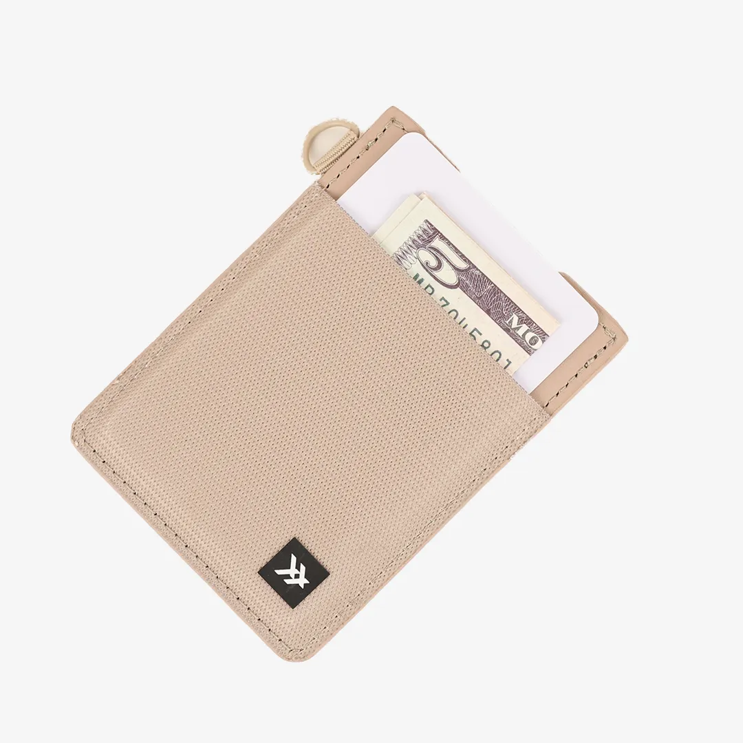 Sand - Vertical Leather Wallet sold by Thread Wallets product image thumbnail 3