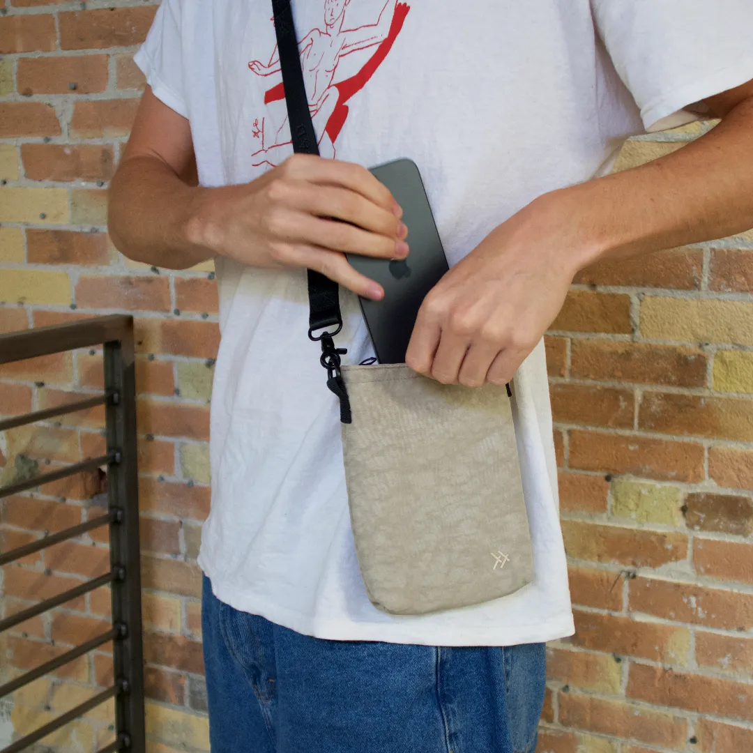 Sand - Phone Sling Bag sold by Thread Wallets product image thumbnail 4