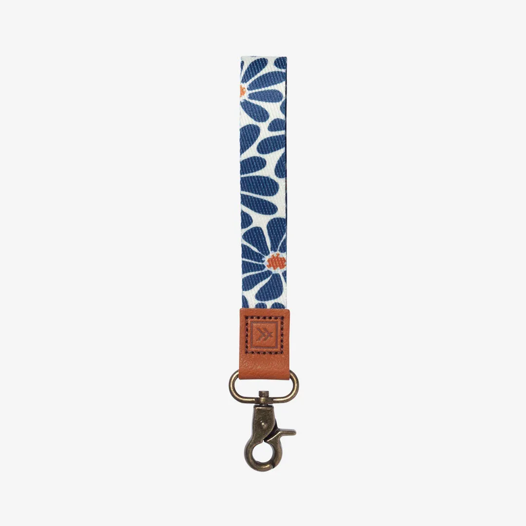 Emmeline Navy - Wristlet Keychain sold by Thread Wallets