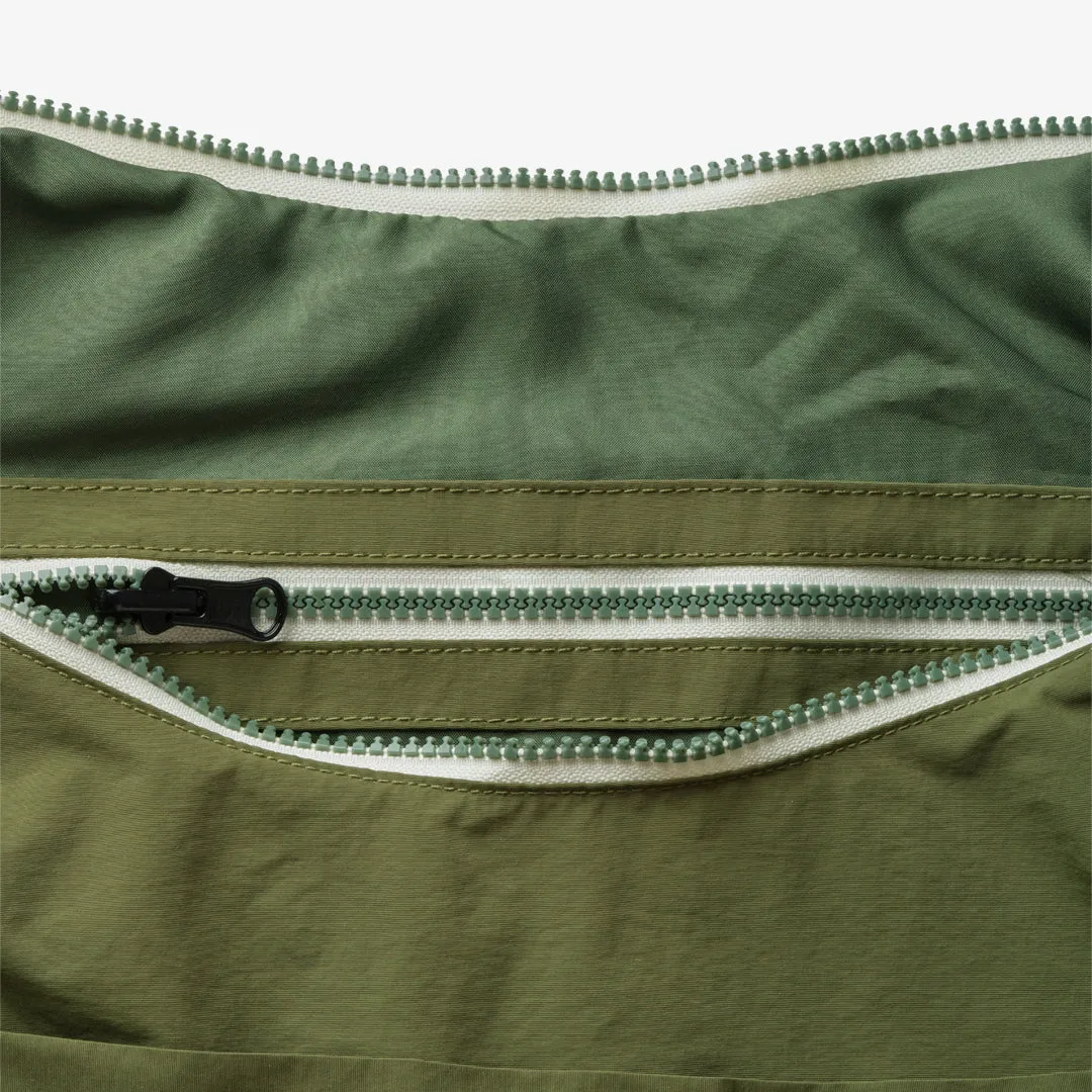Olive - Large Slouchy Shoulder Bag sold by Thread Wallets product image thumbnail 4
