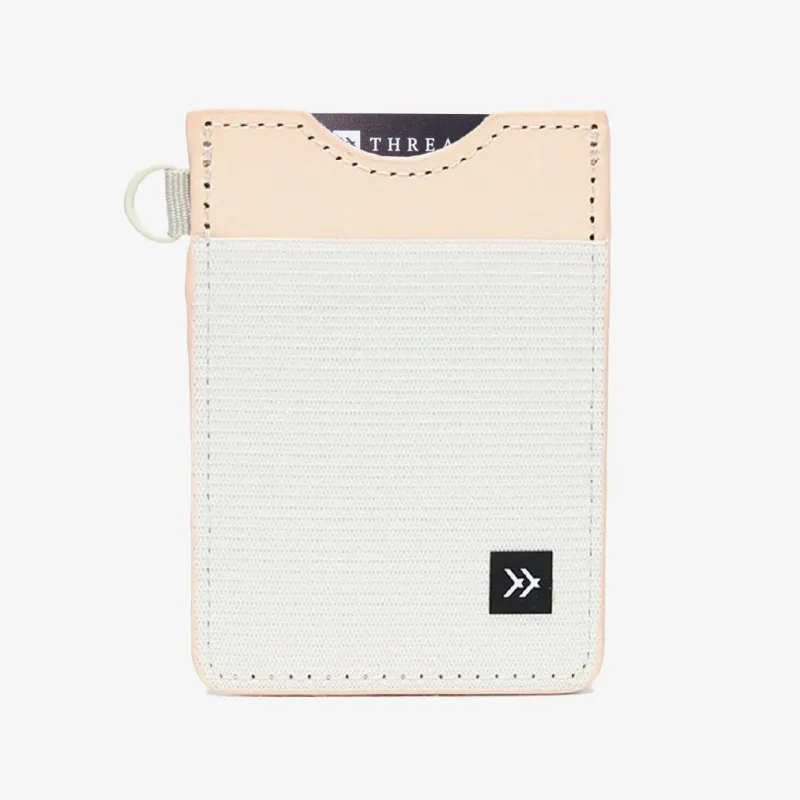 Off White - Vertical Leather Wallet made by Thread Wallets