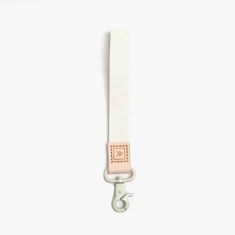 Off White - Wristlet Keychain sold by Thread Wallets