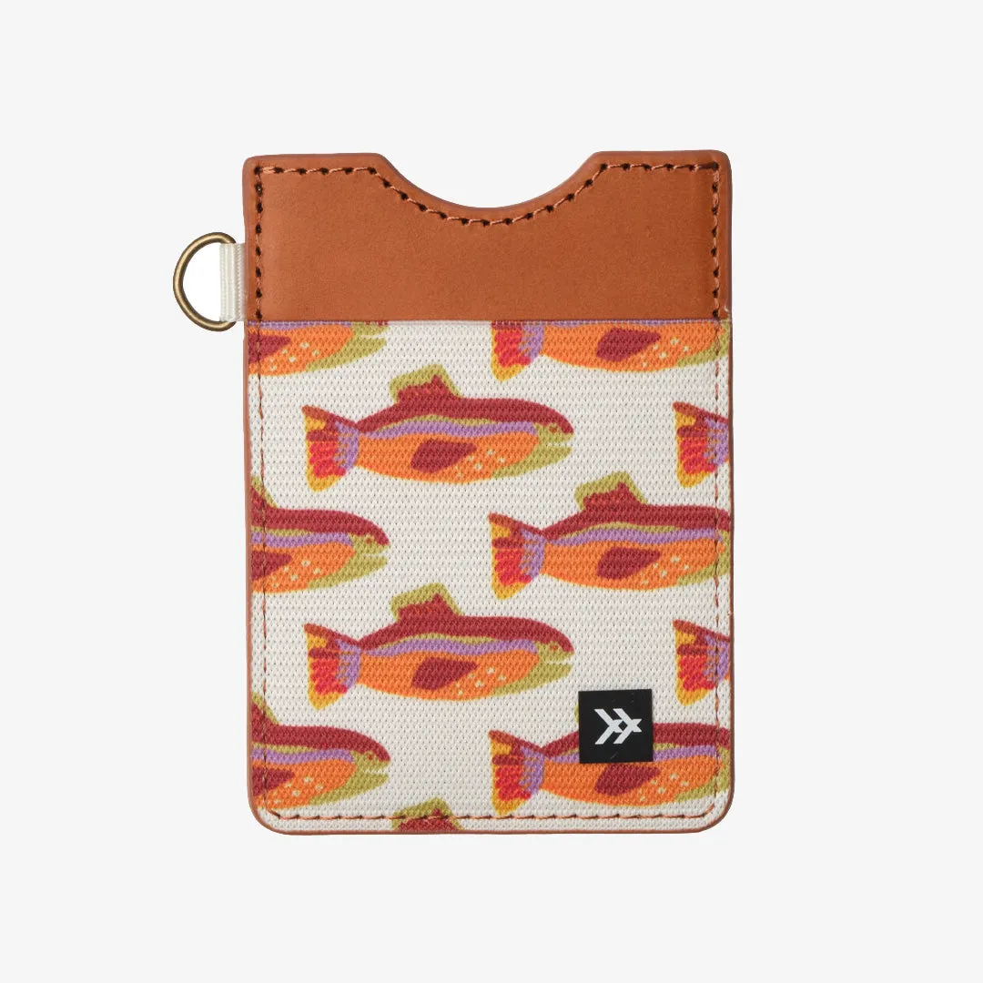 Trout - Vertical Leather Wallet sold by Thread Wallets