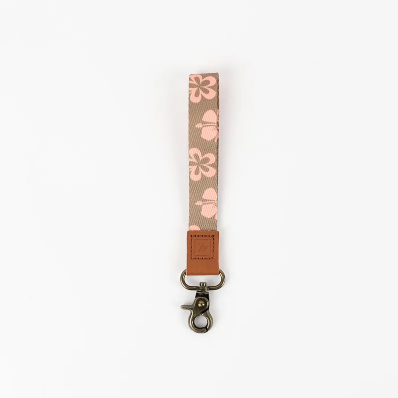 Hawaiian Floral - Wristlet Keychain sold by Thread Wallets