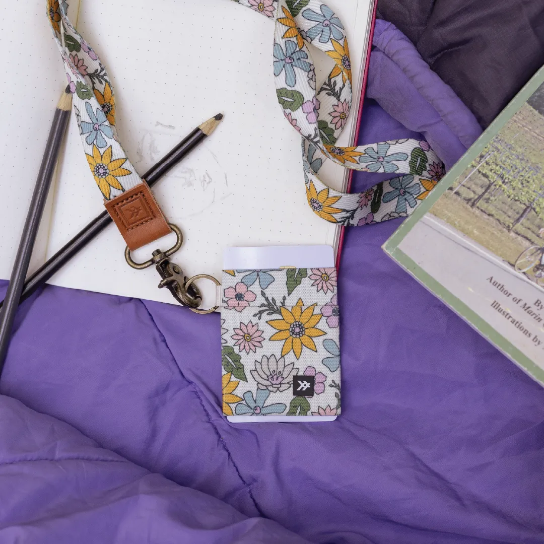 Mountain Flowers - Elastic Wallet sold by Thread Wallets product image thumbnail 3