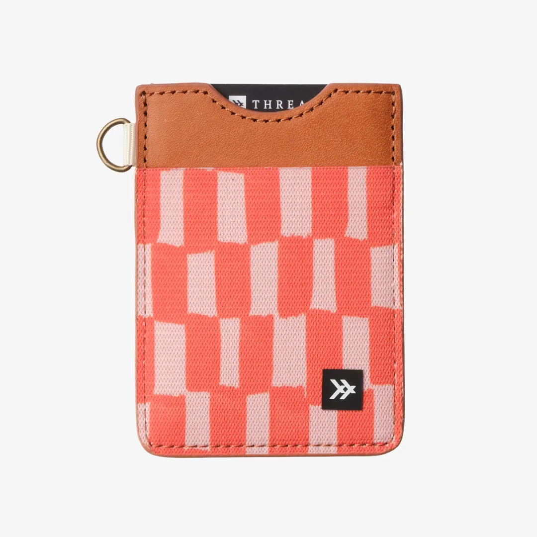 Scout Peach - Vertical Leather Wallet sold by Thread Wallets