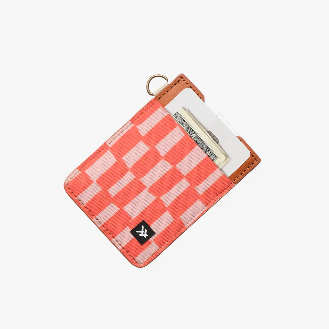 Scout Peach - Vertical Leather Wallet sold by Thread Wallets product image thumbnail 3