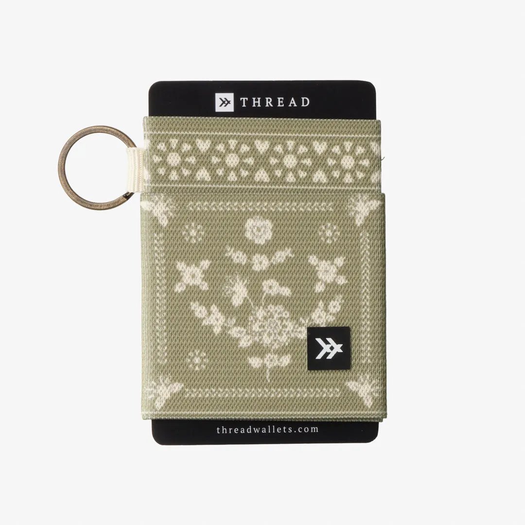 Sawyer Olive - Elastic Wallet sold by Thread Wallets