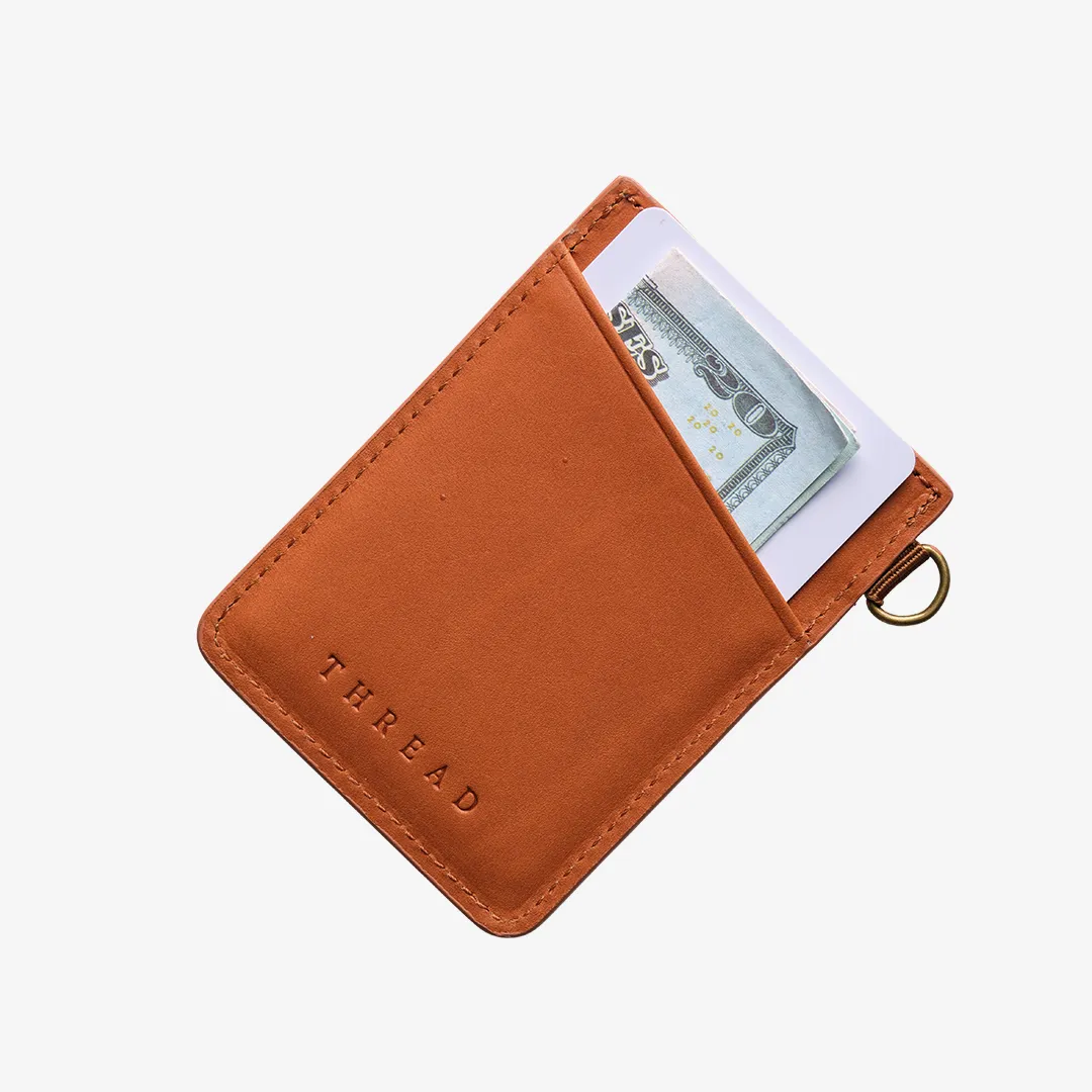 Amelia - Vertical Leather Wallet sold by Thread Wallets product image thumbnail 2